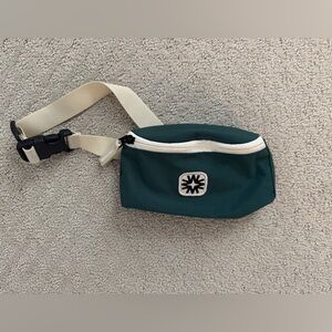 Kids Green and Cream Belt Bag